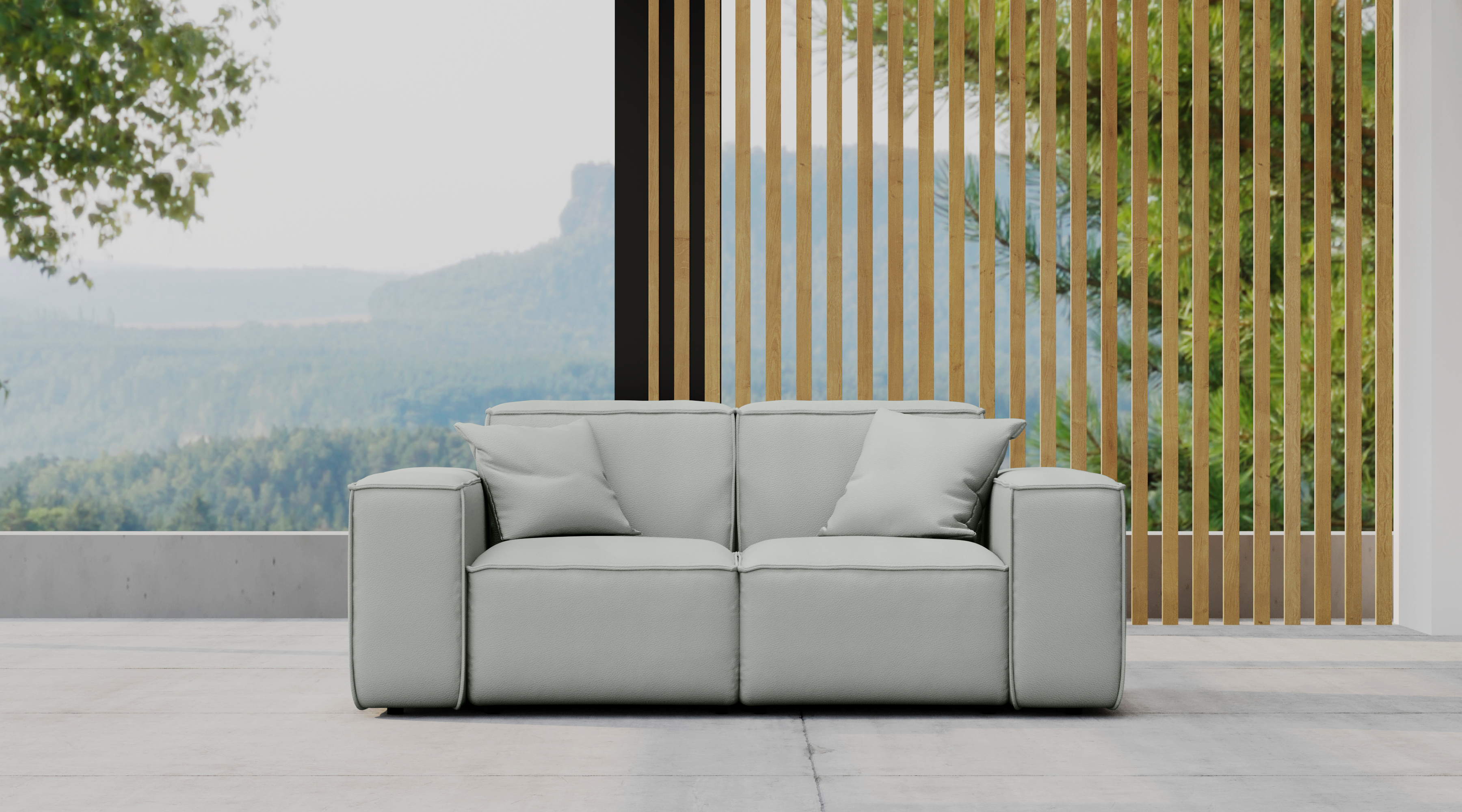 Patio 2-Sitzer-Gartensofa